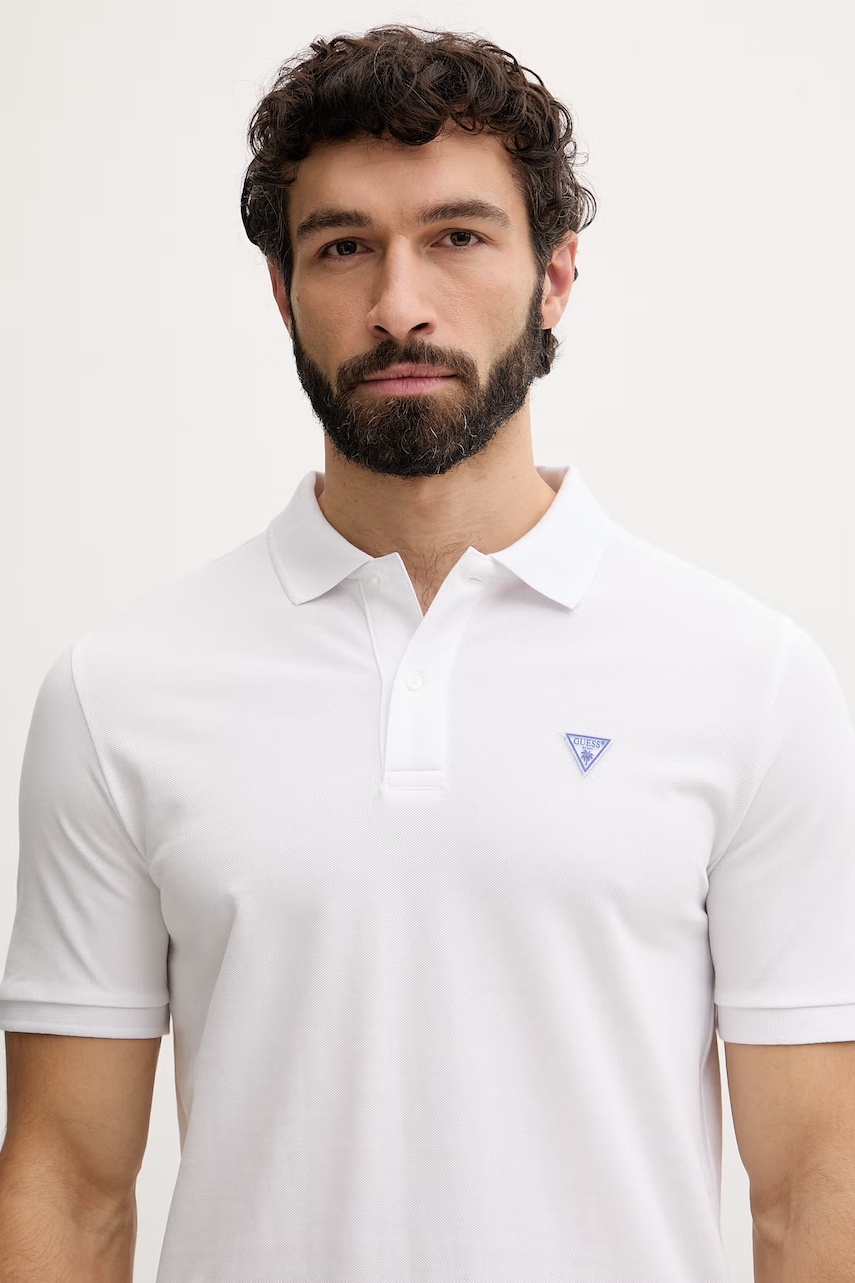 Guess polo tričko pánske bavlnené