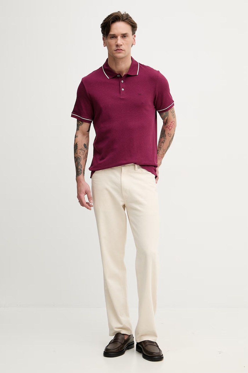 Michael Kors polo tričko pánske bavlnené