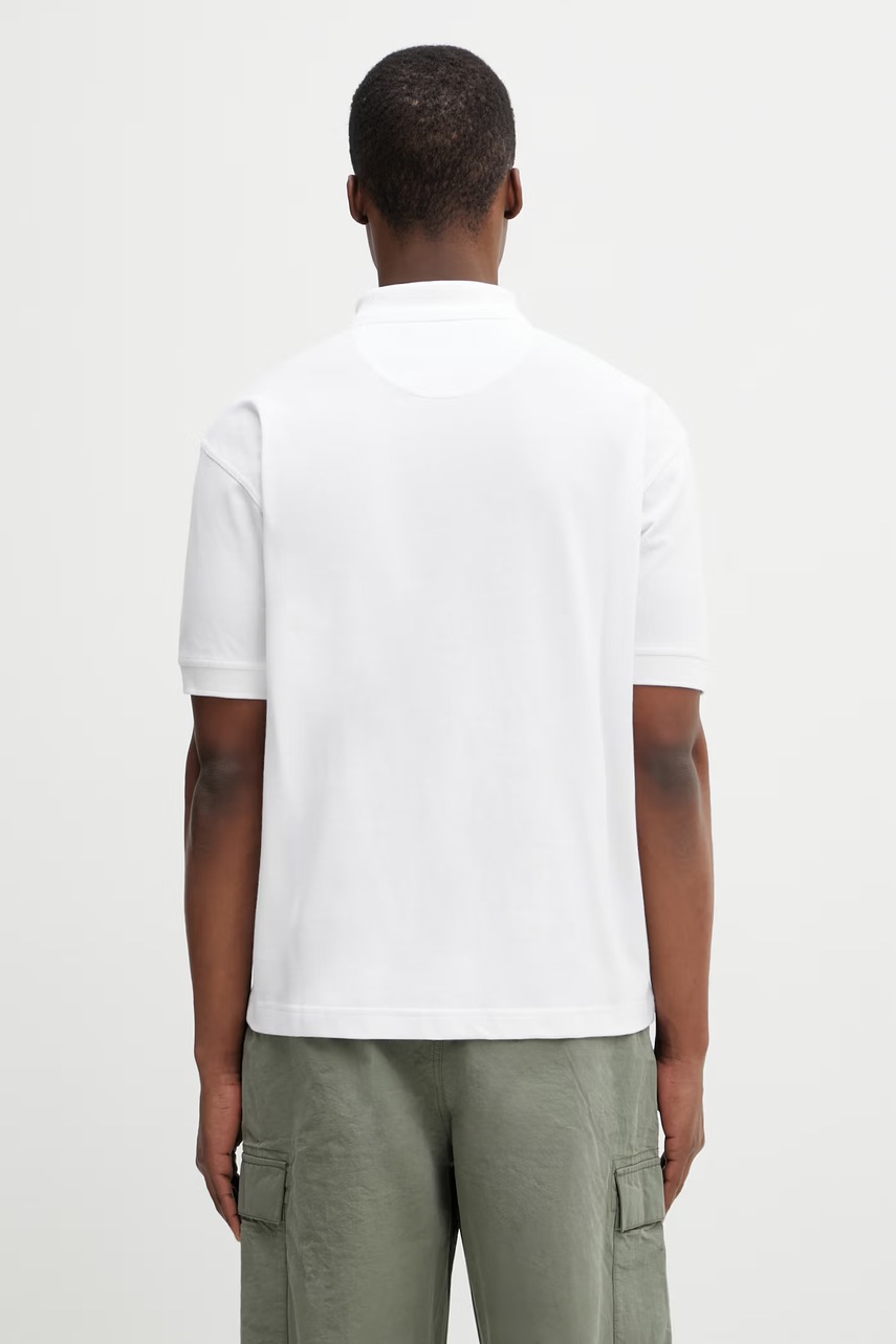 Barbour MML1469WH11 polo bawełniane męskie (zdjęcie 3)