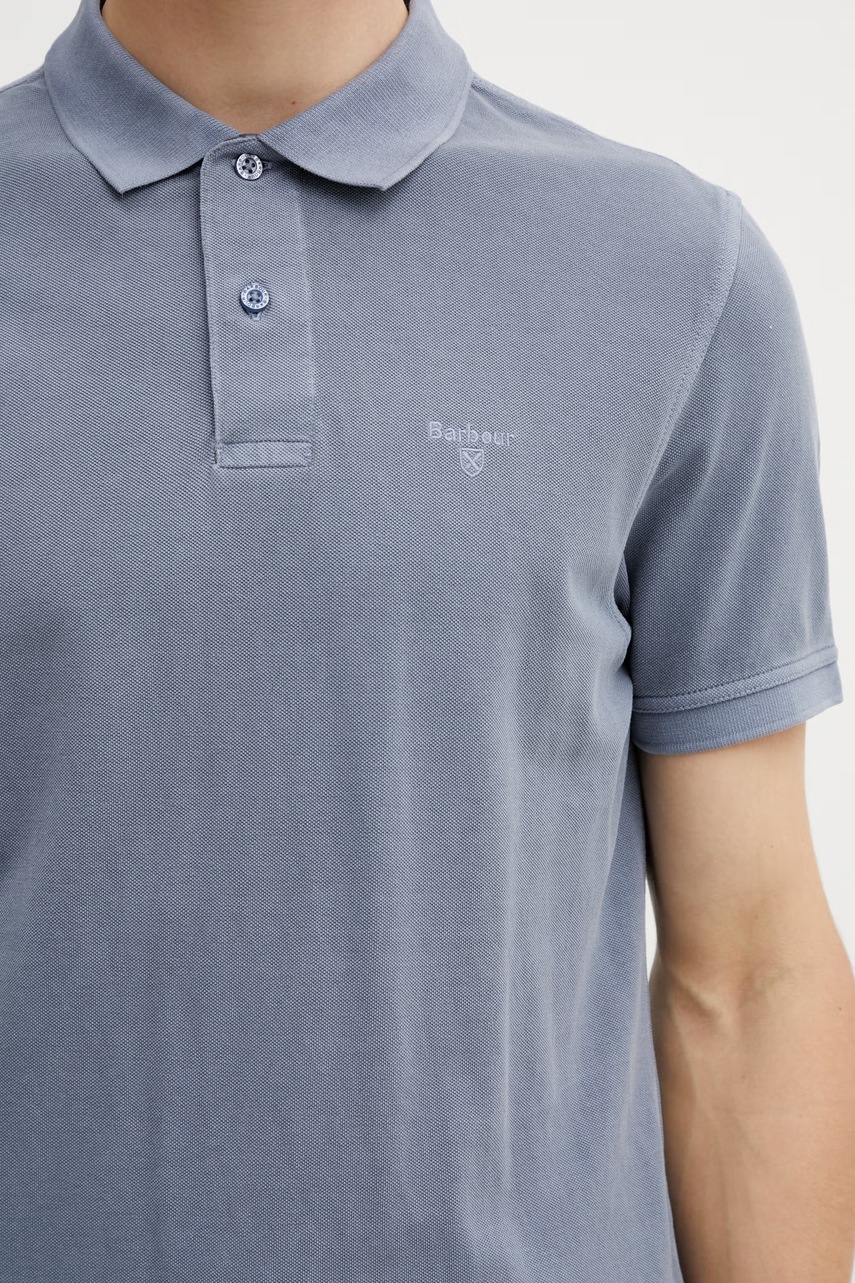 Barbour MML1535BL45 polo bawełniane męskie (zdjęcie 4)