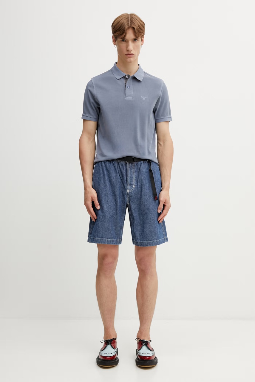 Barbour MML1535BL45 polo bawełniane męskie (zdjęcie 5)