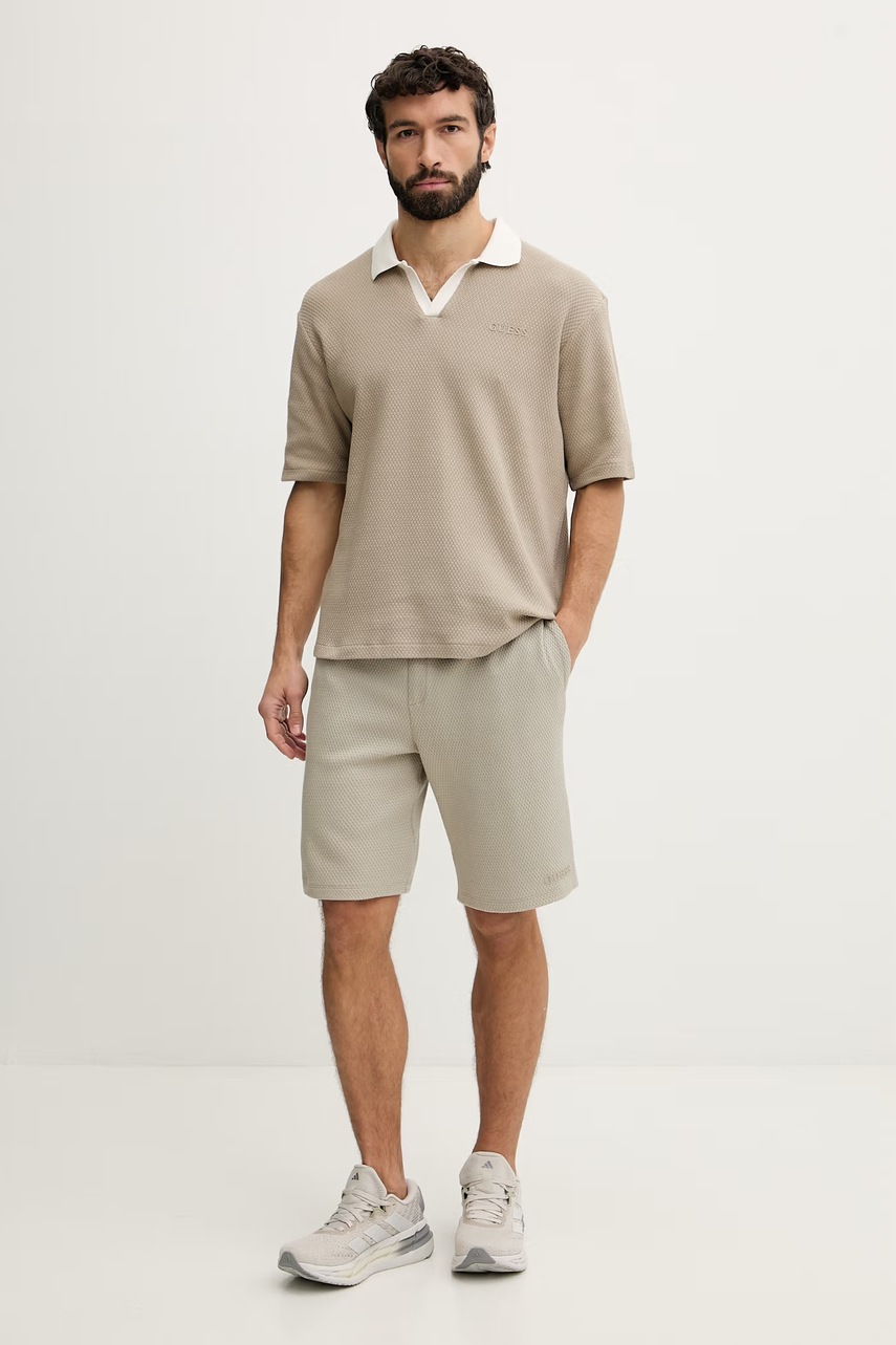 Guess polo pánské bavlněné JHONNY