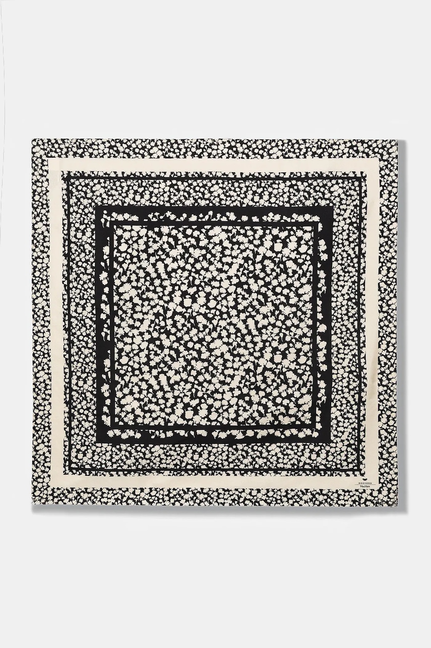 Weekend Max Mara eșarfă de mătase AONESTONEW