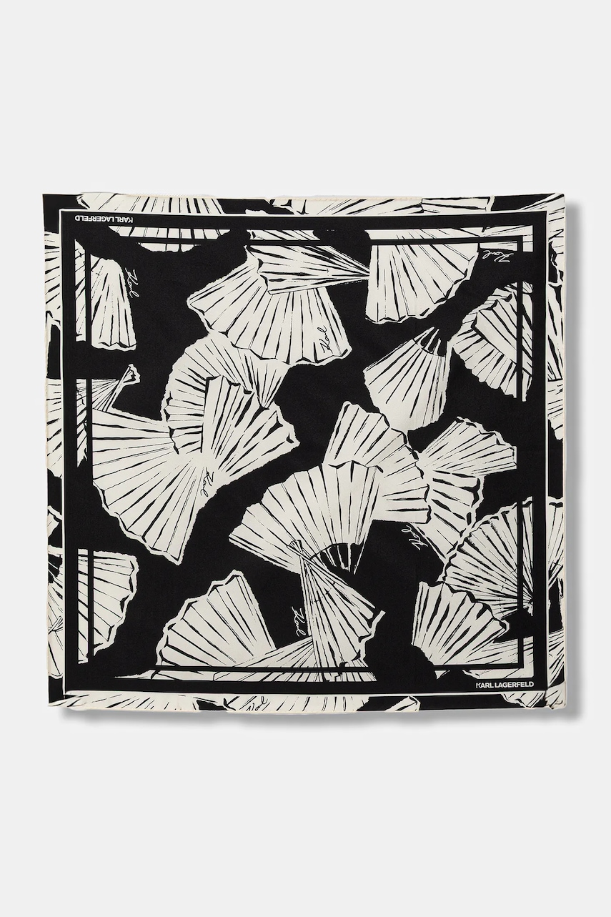 Karl Lagerfeld eșarfă de mătase K/SIGNATURE