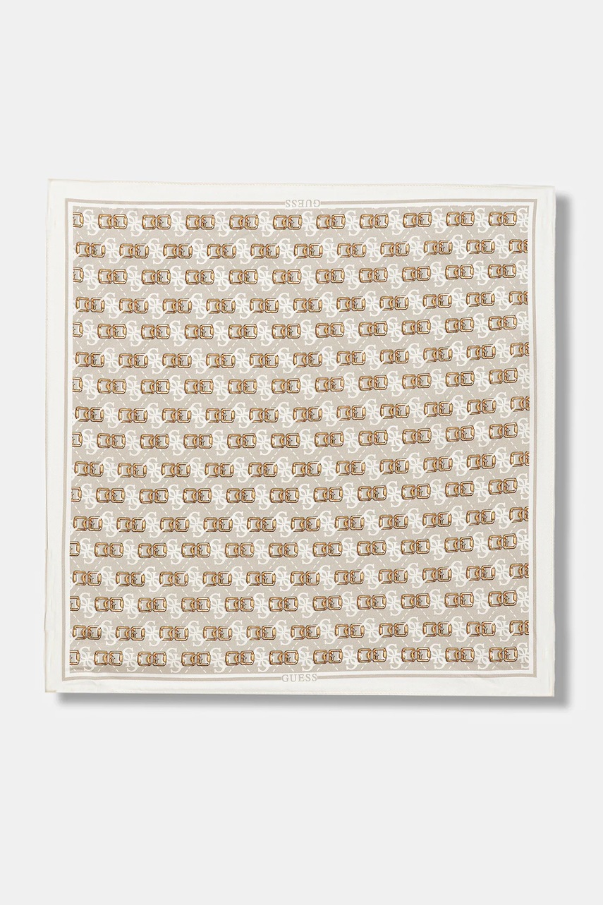 Guess eșarfă de mătase KARNILLA