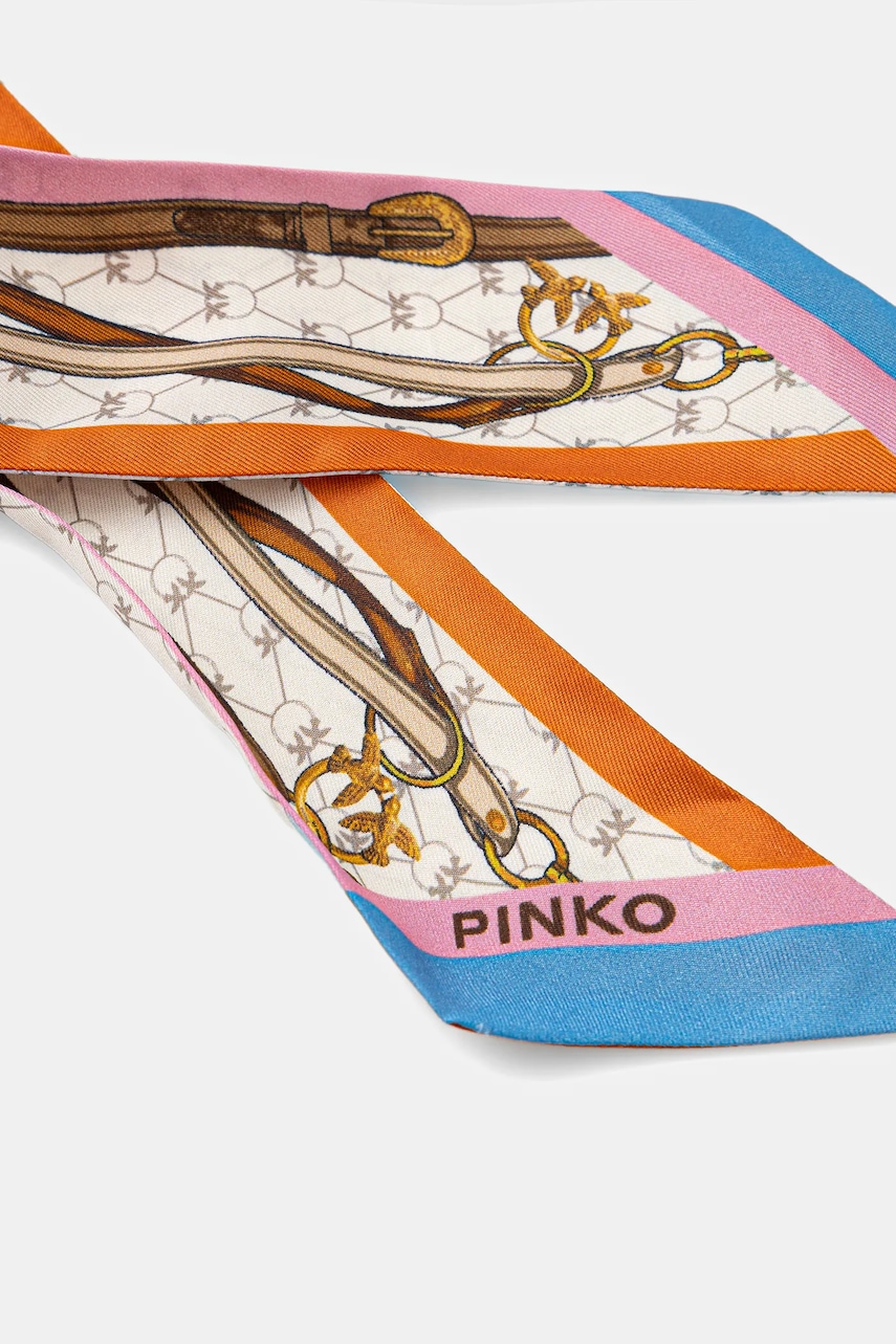 Šátek s přídavkem hedvábí Pinko