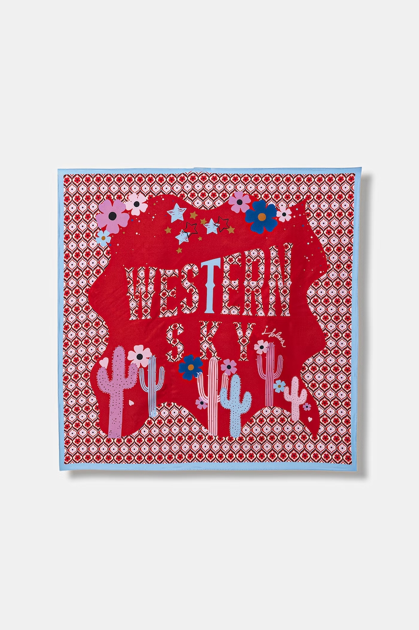 IBlues eșarfă de mătase ALARE