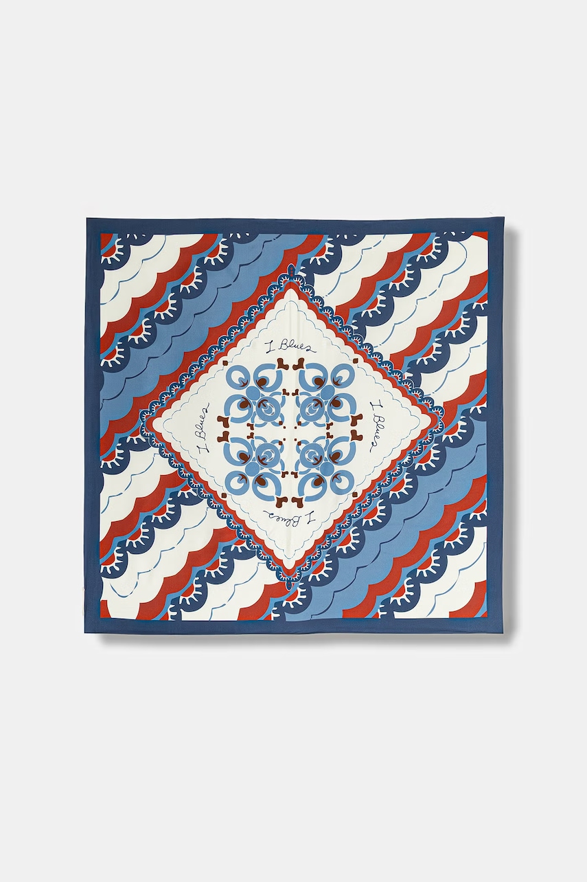 IBlues eșarfă de mătase ALARE