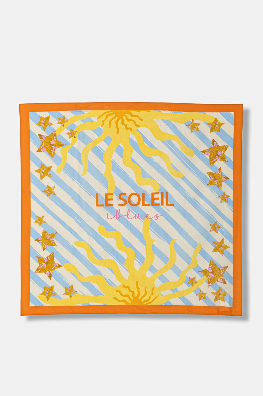 IBlues eșarfă cu mătase ONORE