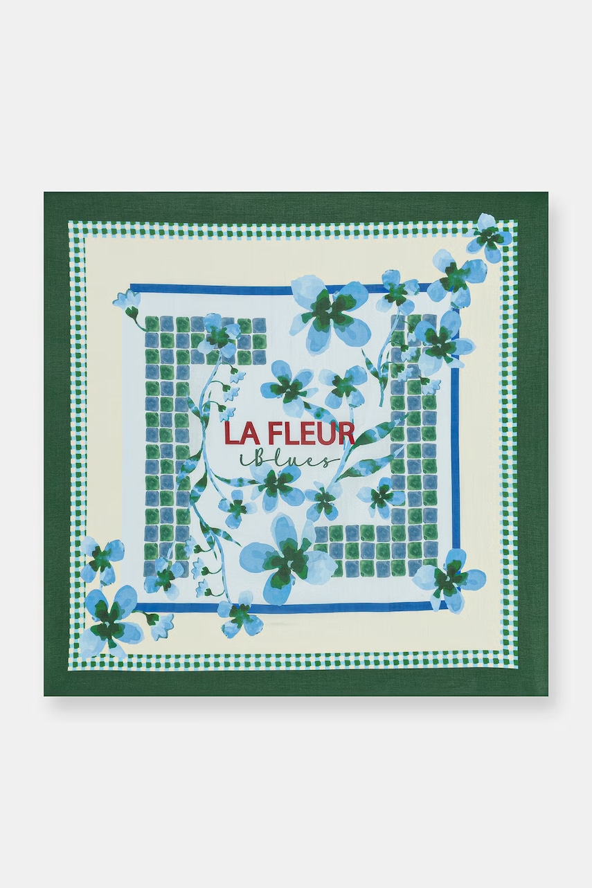 IBlues eșarfă cu mătase ONORE