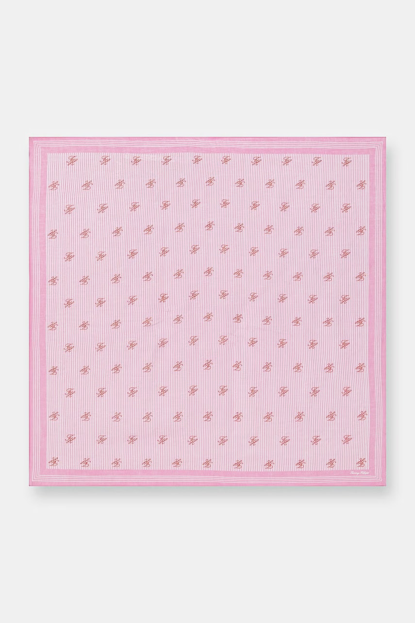 Tommy Hilfiger eșarfă pentru femei, din in SUMMER