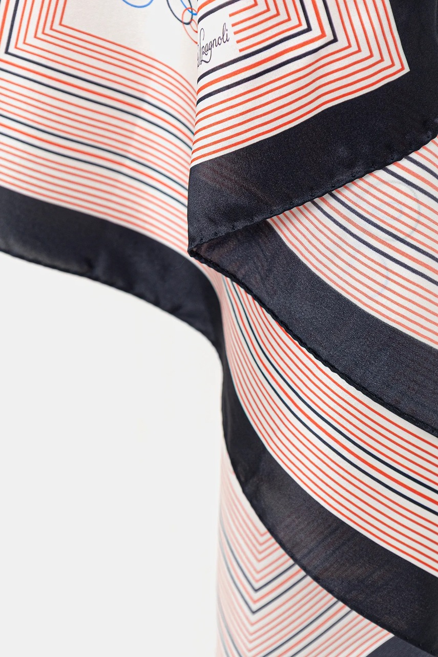 Hedvábný šátek Luisa Spagnoli Rullante (obrázek 3)