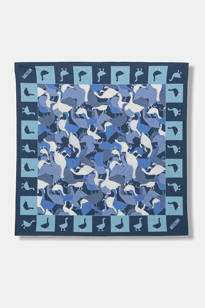 Moschino eșarfă de bumbac