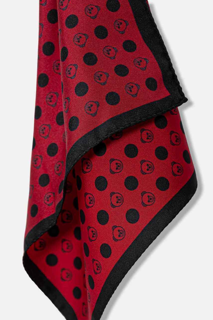 Hedvábný šátek Moschino