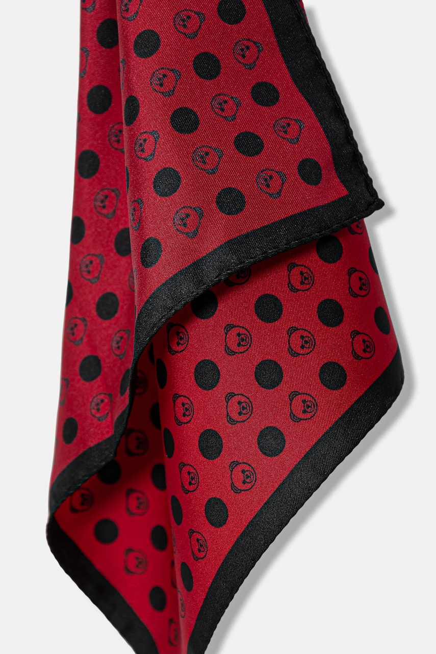 Hedvábný šátek Moschino