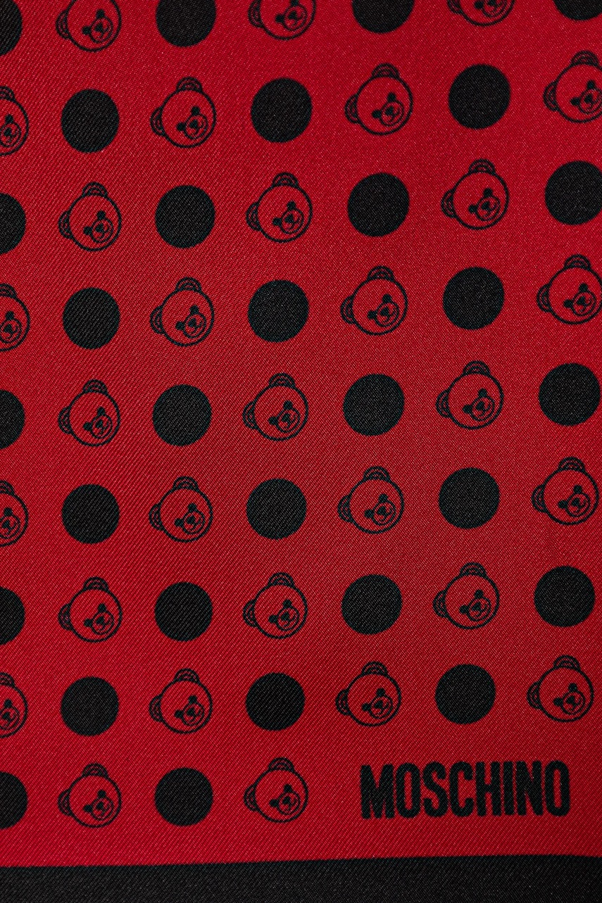 Hedvábný šátek Moschino