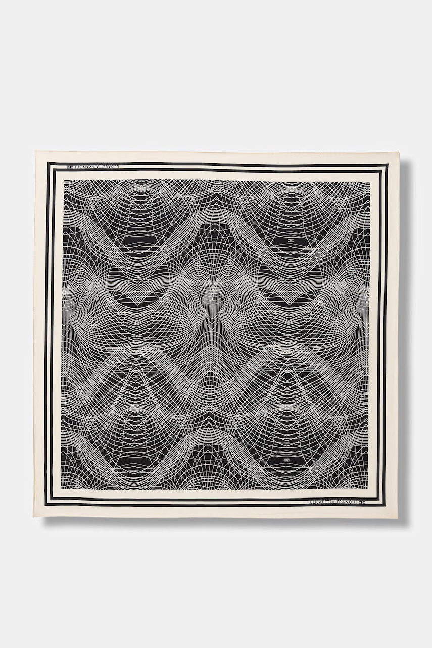 Elisabetta Franchi eșarfă de damă de mătase