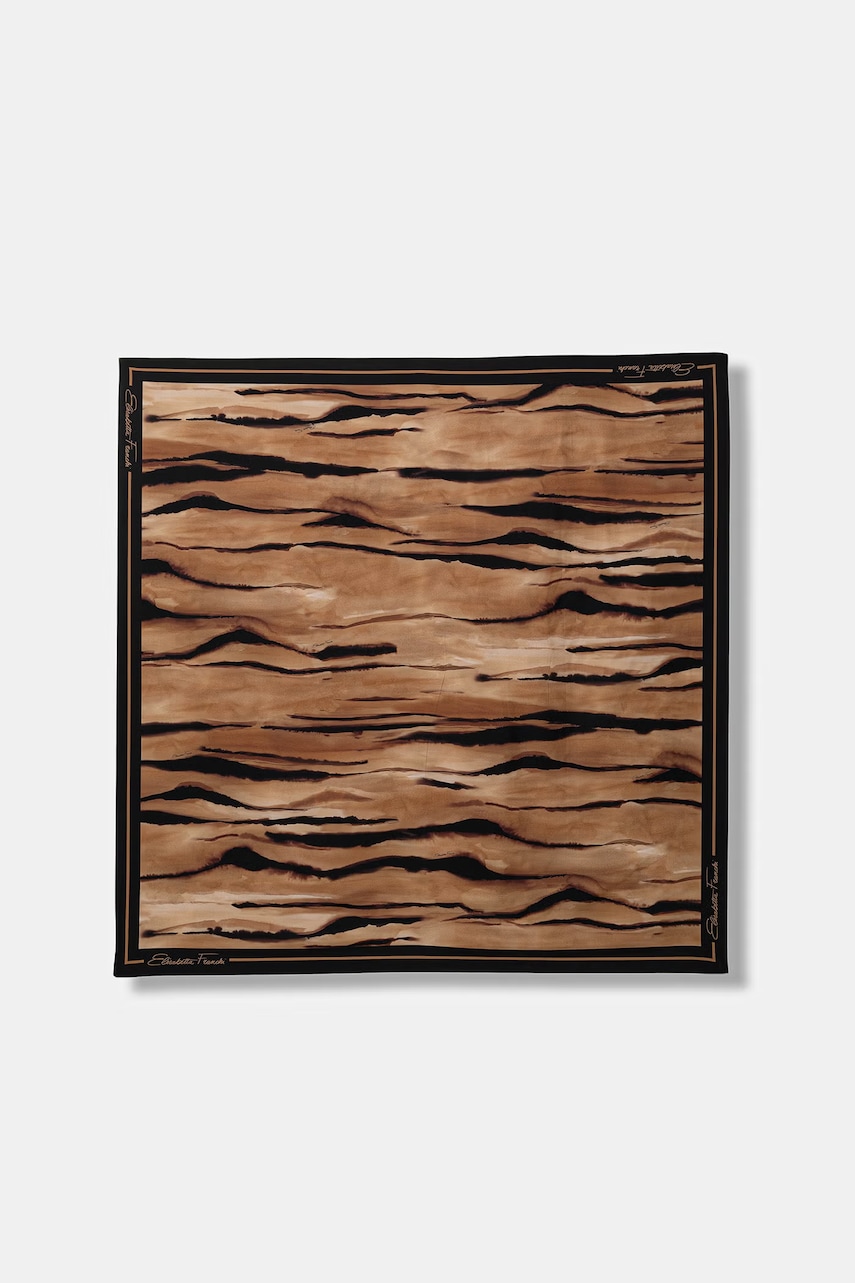 Elisabetta Franchi eșarfă pentru femei, din mătase