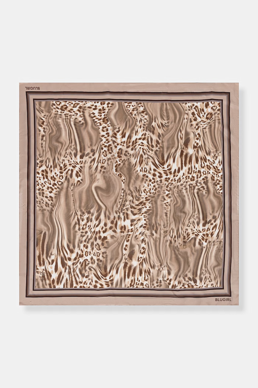 Blugirl Blumarine eșarfă pentru femei, cu amestec de mătase