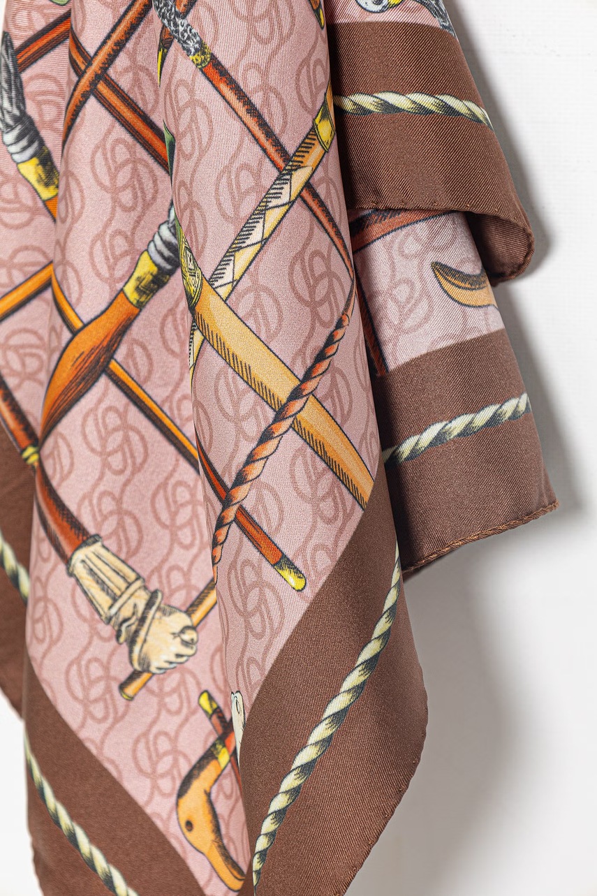 Drôle de Monsieur Τετράγωνο μαντήλι γυναικείο μετάξι Cannes φωτογραφία