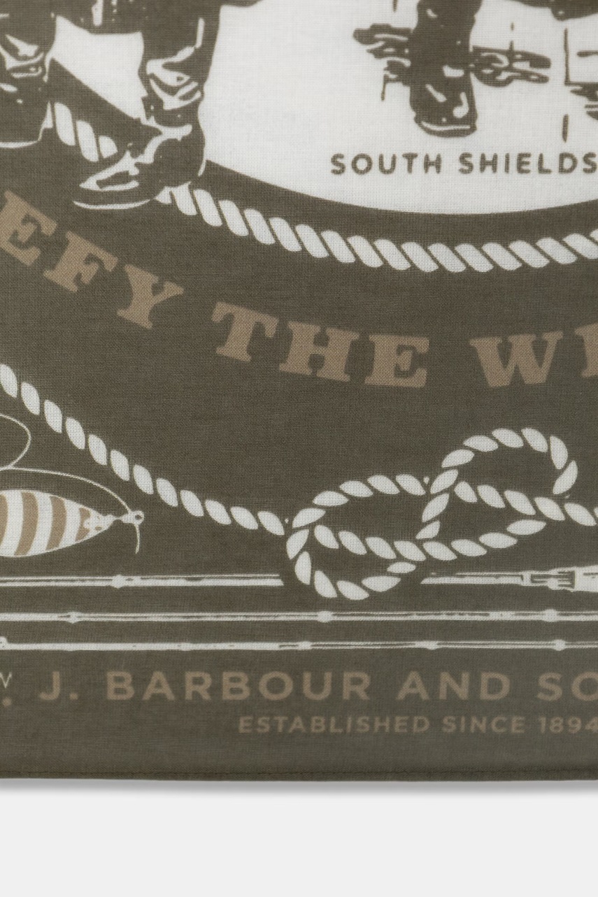 Barbour Μπαντάνα γυναικεία βαμβακερή φωτογραφία