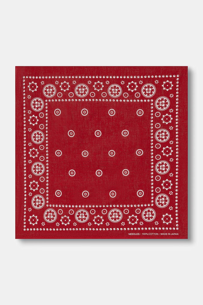 Needles bandana bawełniana męska