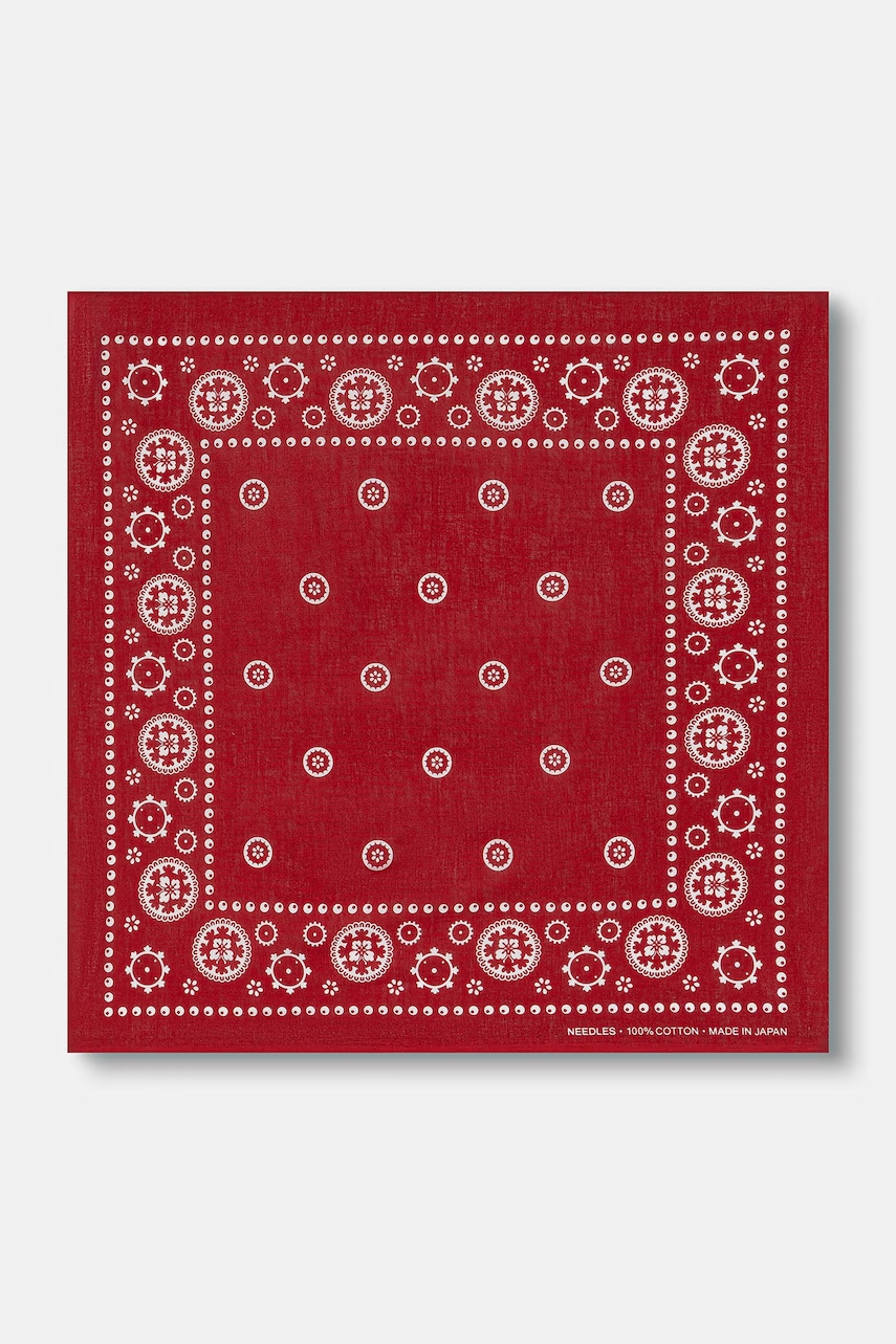 Needles bandana bawełniana męska