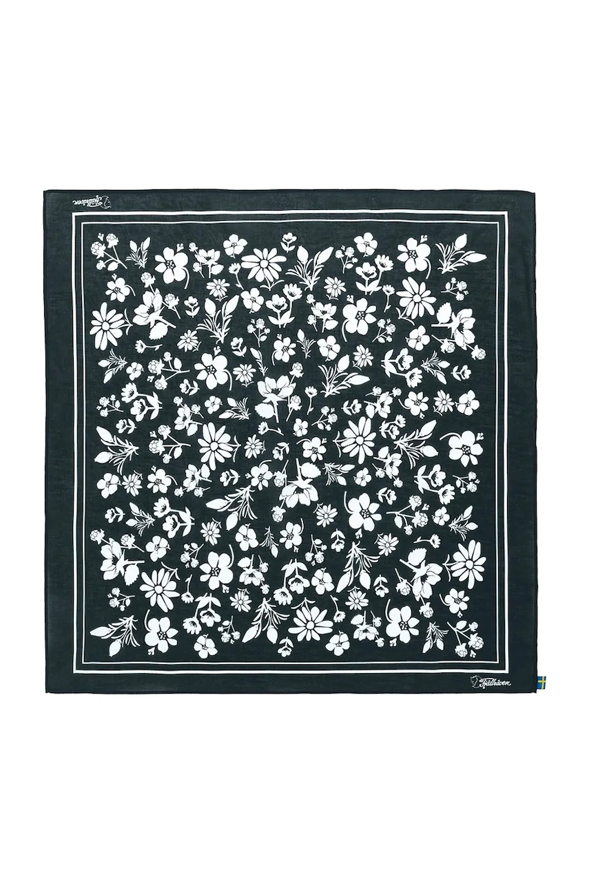 Fjallraven bandana damska bawełniana Fjällblomster