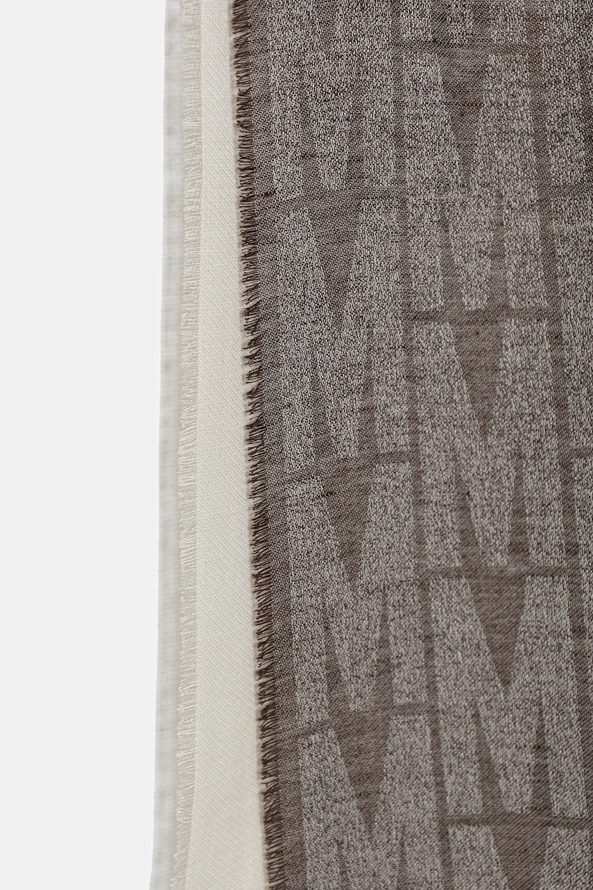 Šátek ze směsi lnu Moschino