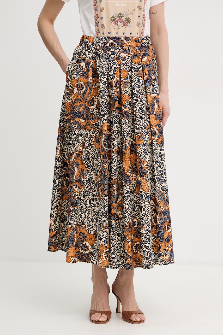 Weekend Max Mara fustă din bumbac UOMO