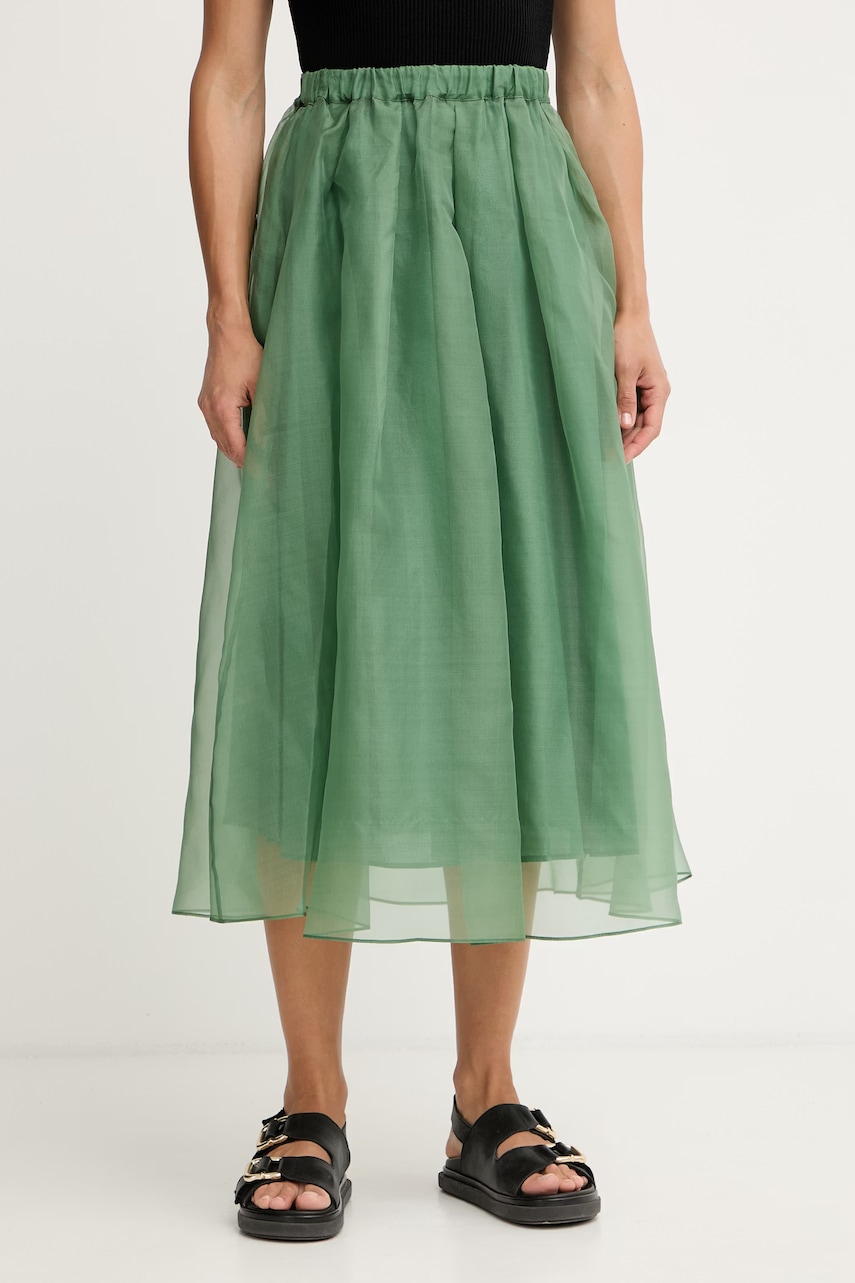 Weekend Max Mara sukně hedvábná VISINO