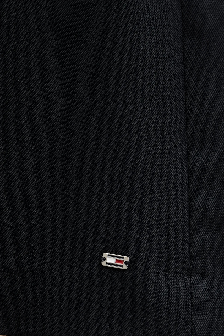 Sukňa s prímesou vlny Tommy Hilfiger