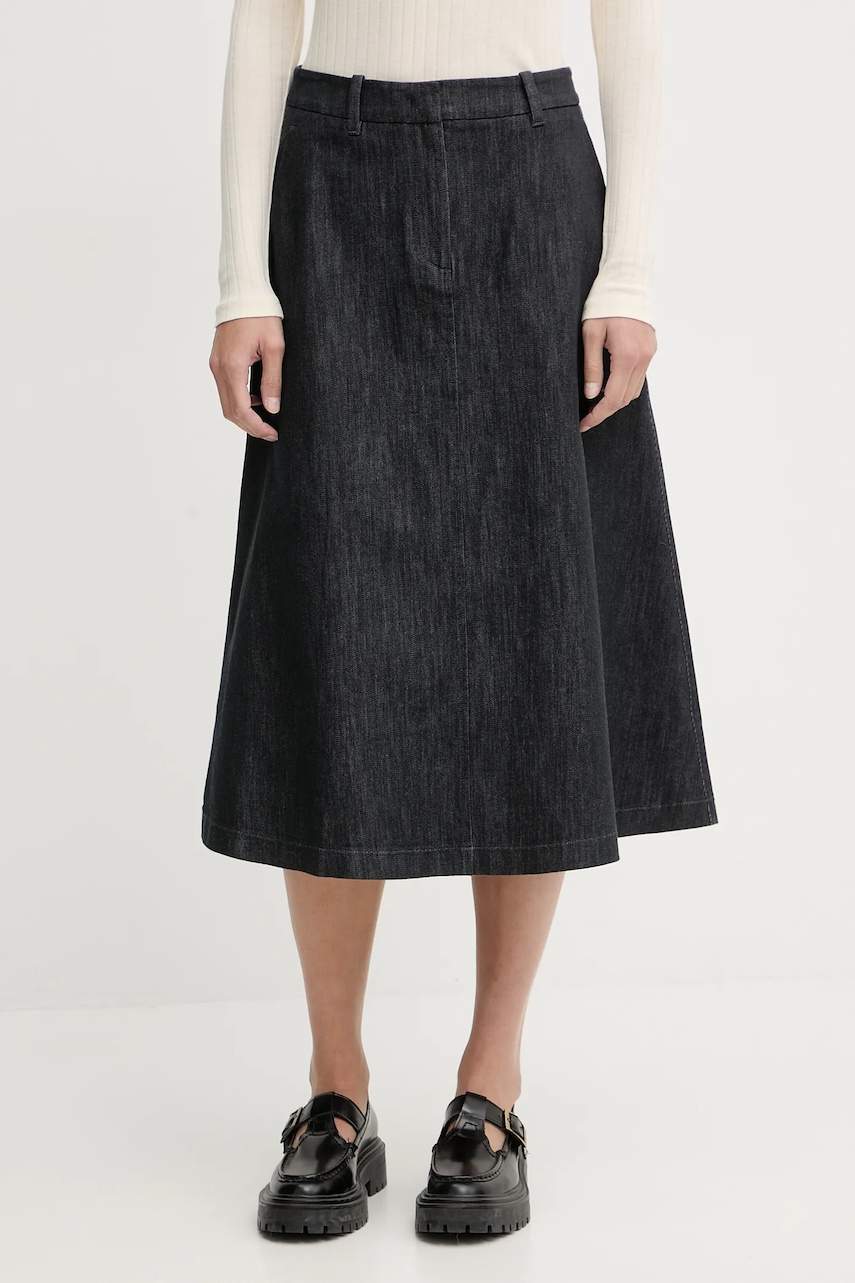 Marc O'Polo fustă jeans midi, evazați, 600004320155