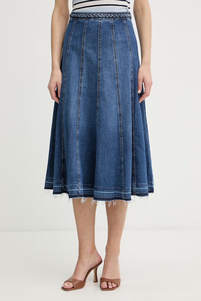 Liu Jo fustă din bumbac