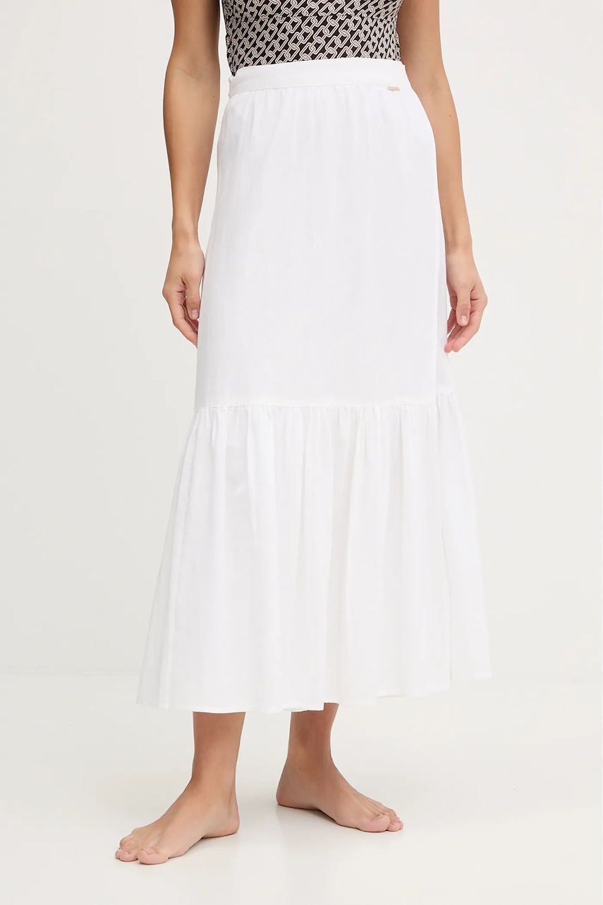 Melissa Odabash fustă de plajă din amestec de in Monroe