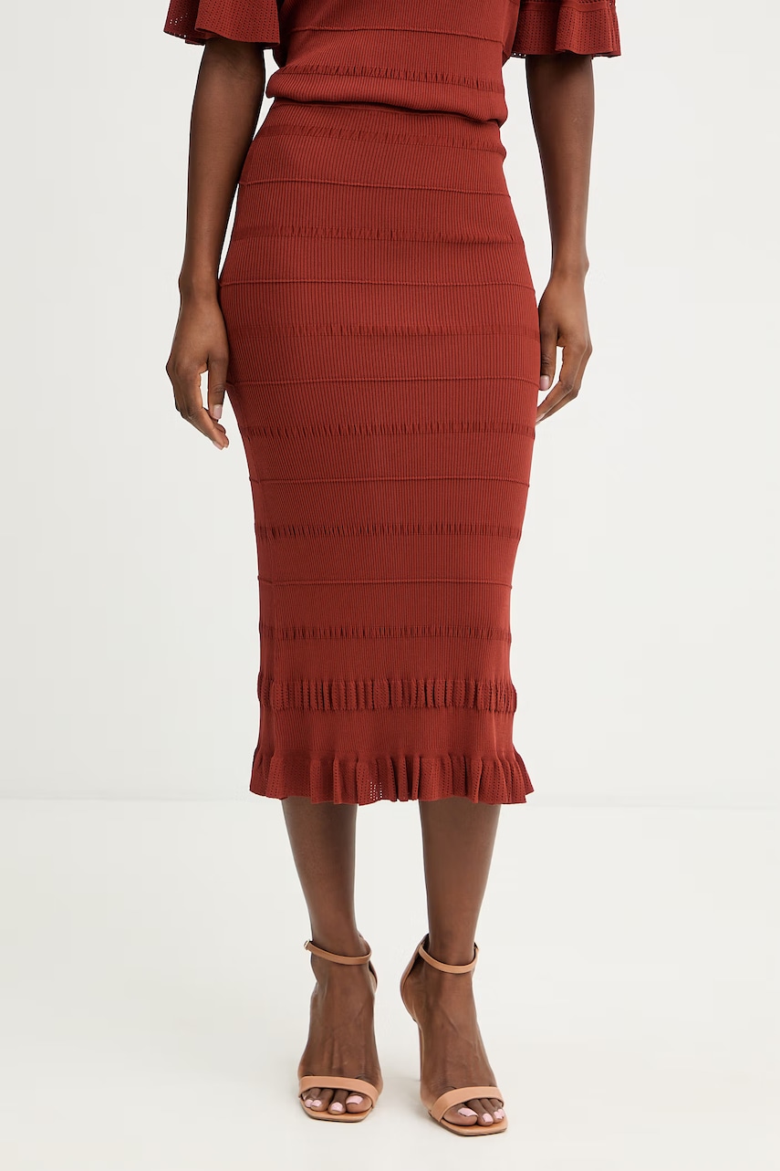 Γυναικείες φούστες twinset σε καφε