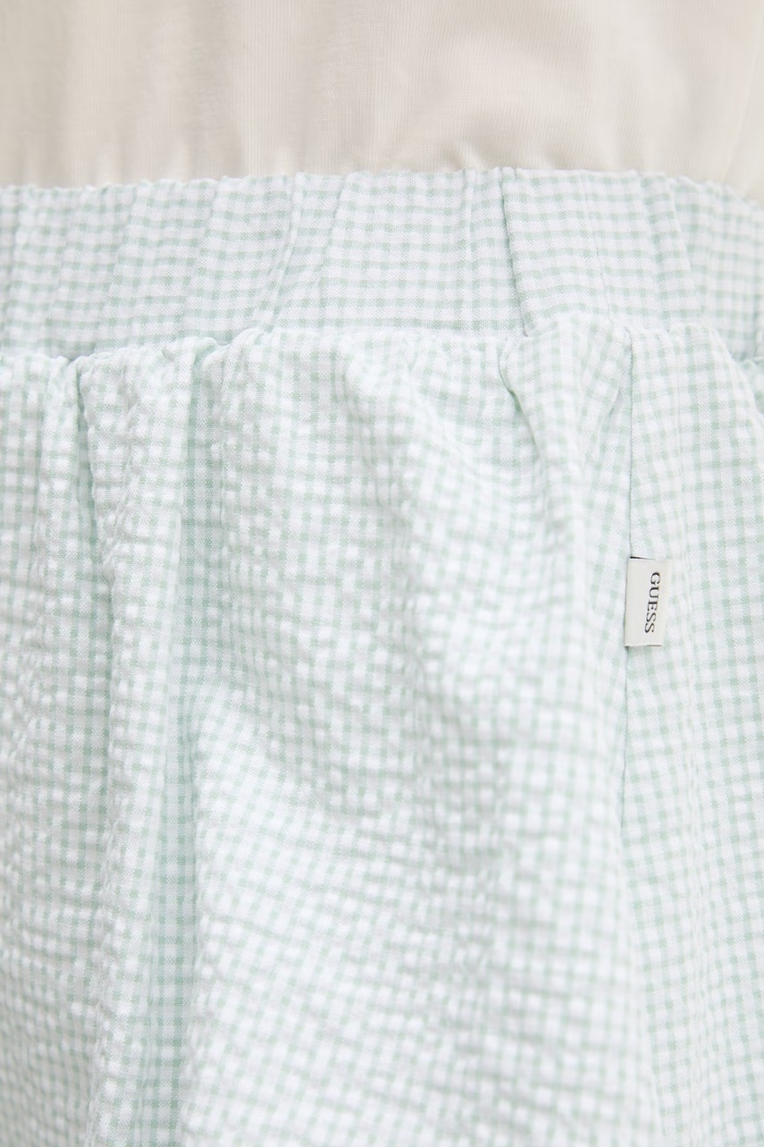 Guess Jeans balónová sukňa bavlnená s elastanom