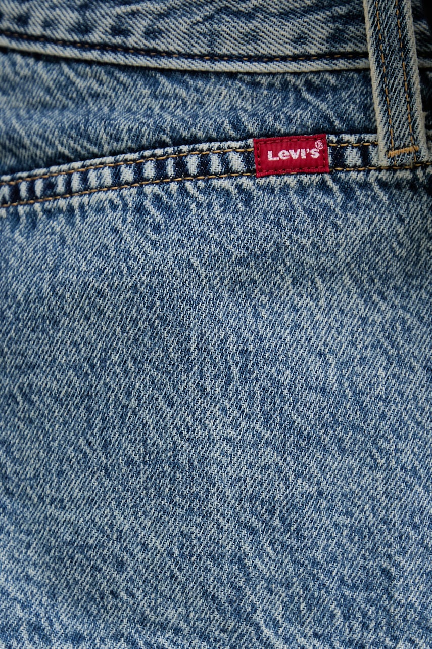 Bavlnená rifľová sukňa Levi's FLOUNCE MINI