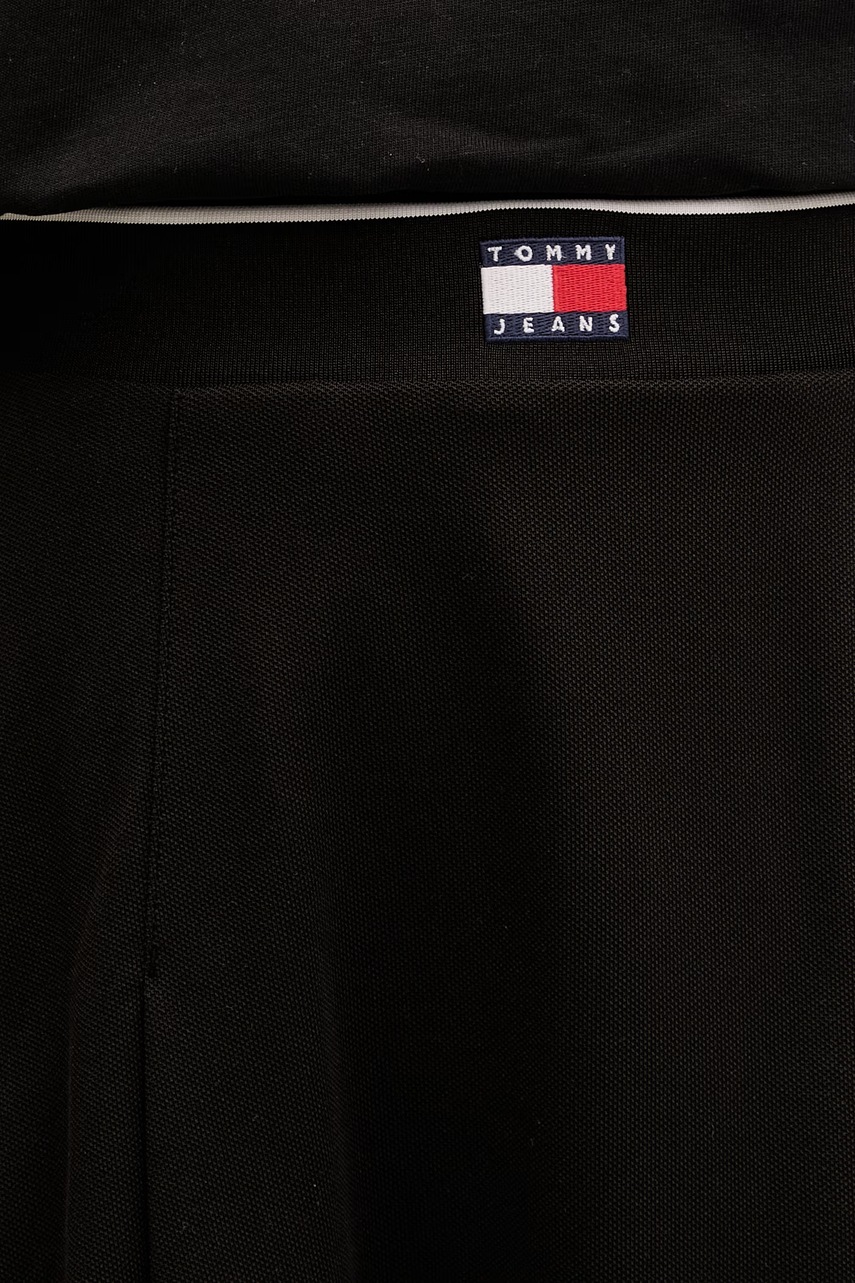 Tommy Jeans sukňa s bavlnou