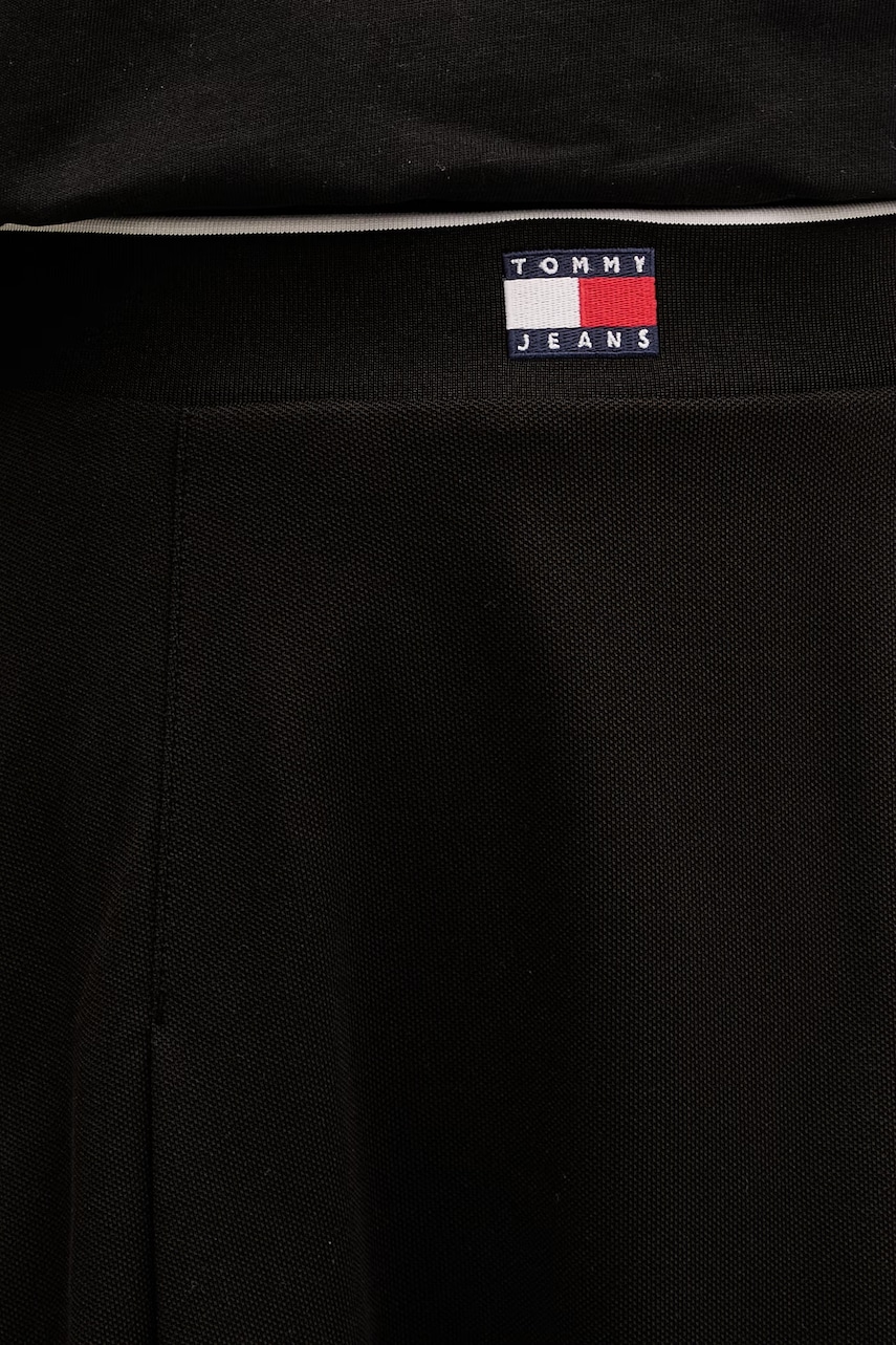 Tommy Jeans sukňa s bavlnou