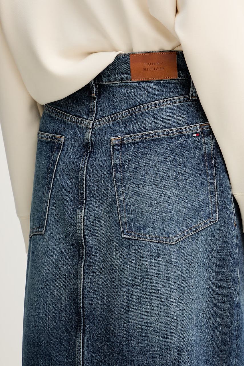 Tommy Hilfiger sukňa rifľová