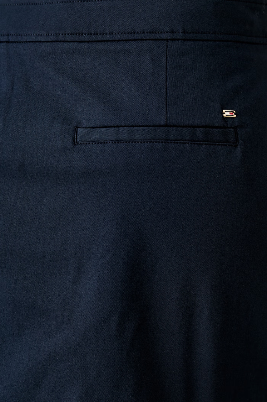 Tommy Hilfiger sukňa s bavlnou