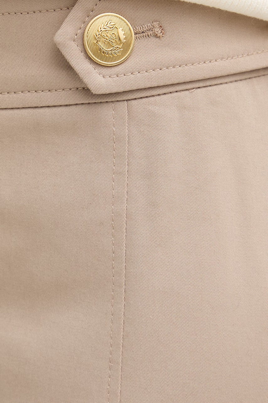 Tommy Hilfiger sukňa s bavlnou