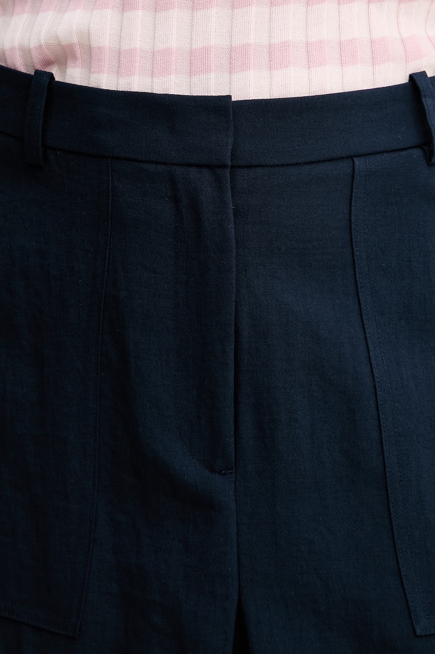 Tommy Hilfiger sukňa s viskózou