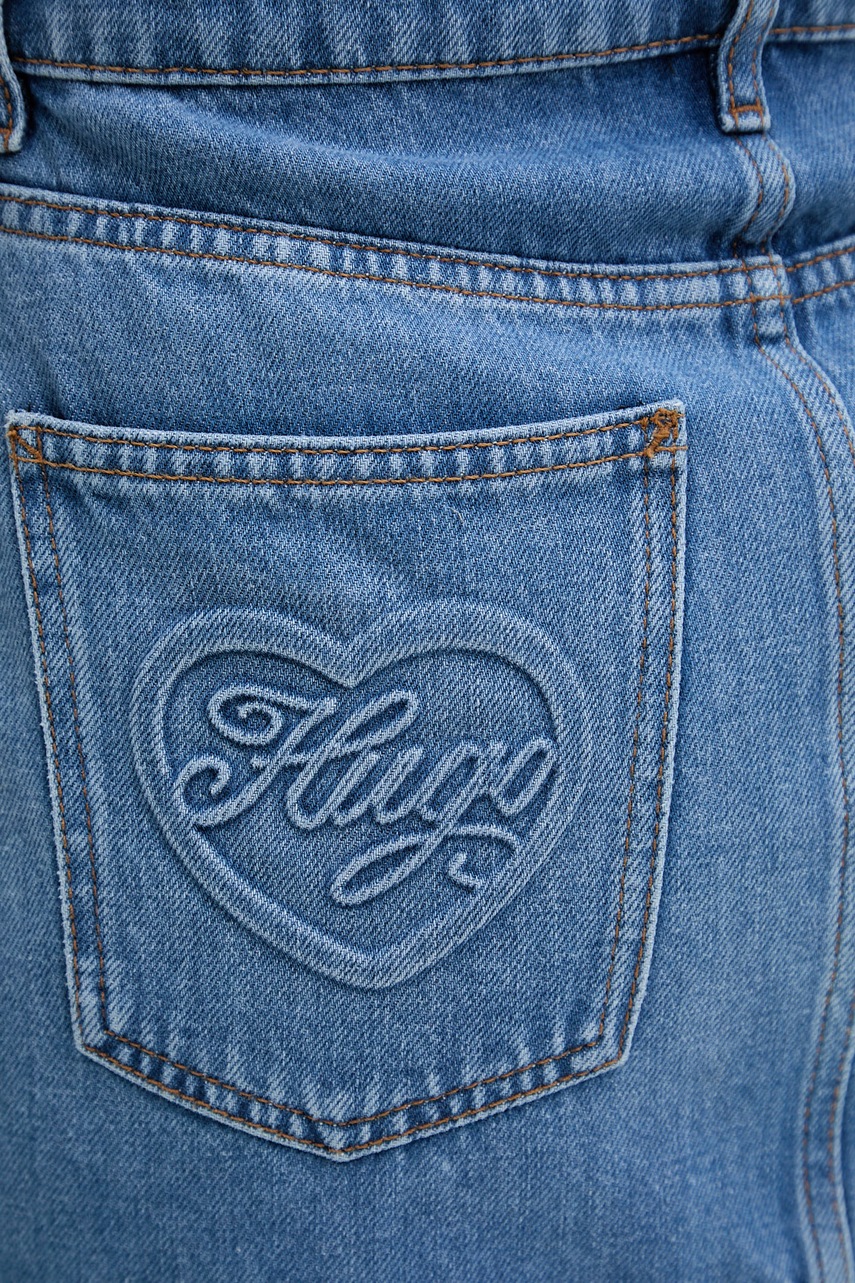 HUGO Blue sukňa rifľová Galanie_B