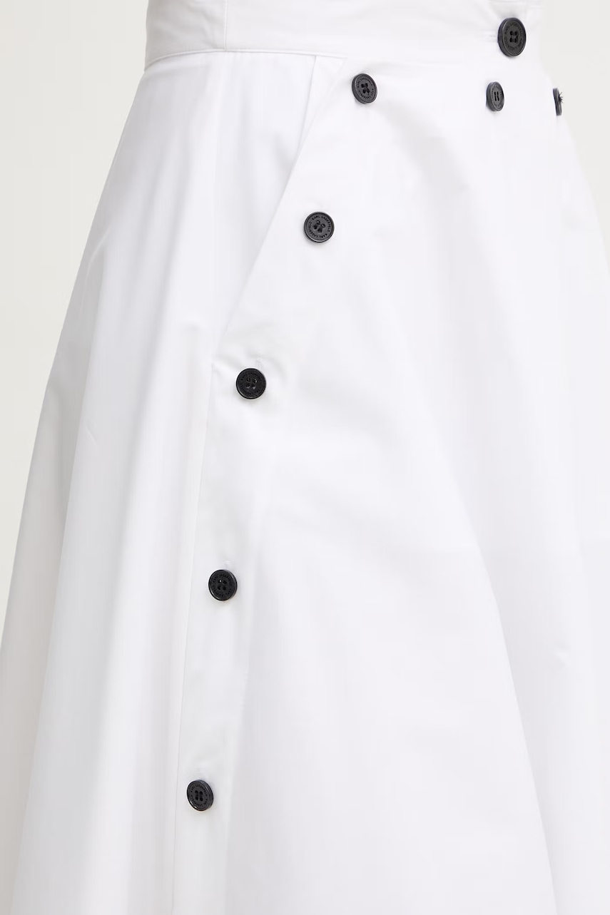 Karl Lagerfeld sukňa bavlnená