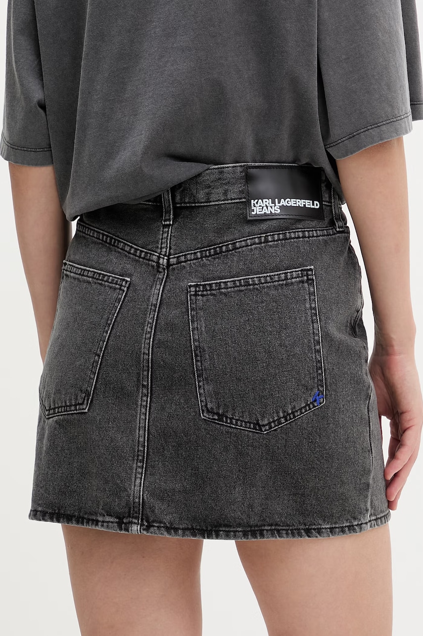 Karl Lagerfeld Jeans sukňa rifľová