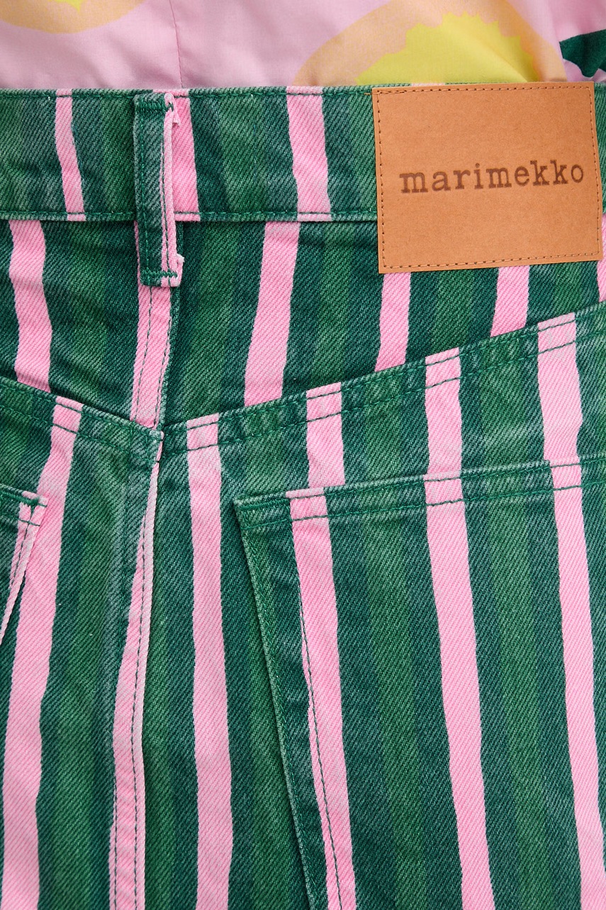 Marimekko sukňa áčkového strihu bavlnená