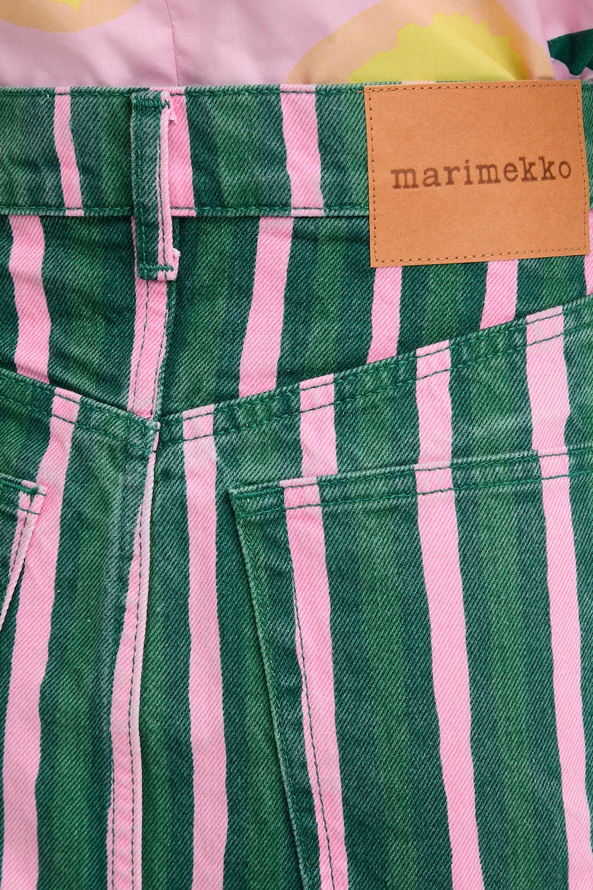 Marimekko sukňa áčkového strihu bavlnená