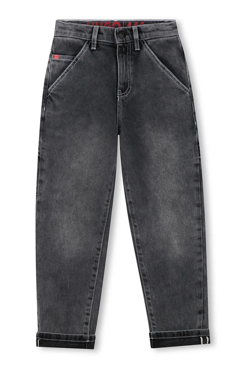 Παιδικά τζιν HUGO φωτογραφία